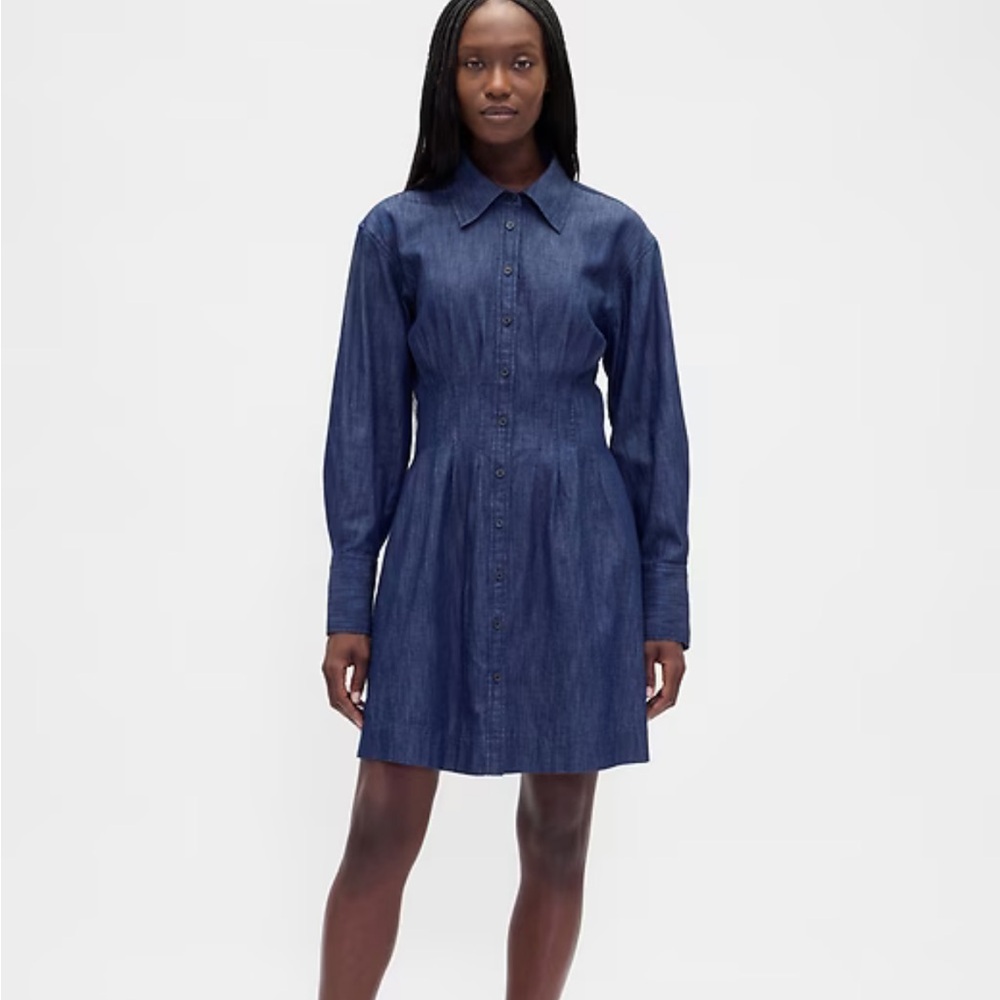 GAP Denim Shirt Mini Dress